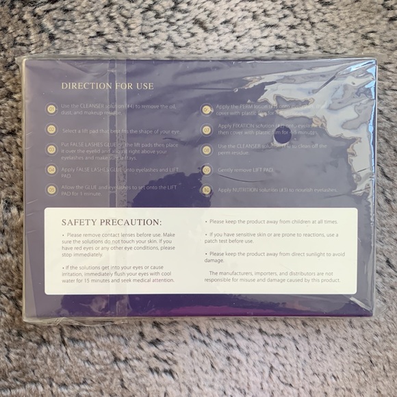 NEW NIB Silksence Professional Semi-Permanent Eyelash Lift Perm Kit - Picture 9 of 9